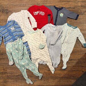 Baby Boy pajamas - Bundle of 8